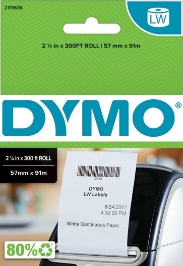 2191636 dymo bonpapier